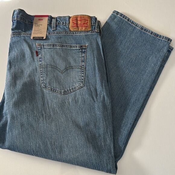 Levis Jeans Mens 52 30 541 Athletic Taper - Picture 1 of 4